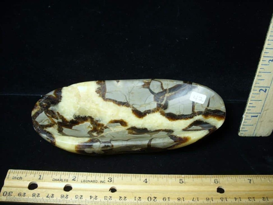 Stone Carvings StonesBones | Septarian Change Tray (053023A) - The Stones & Bones Collection